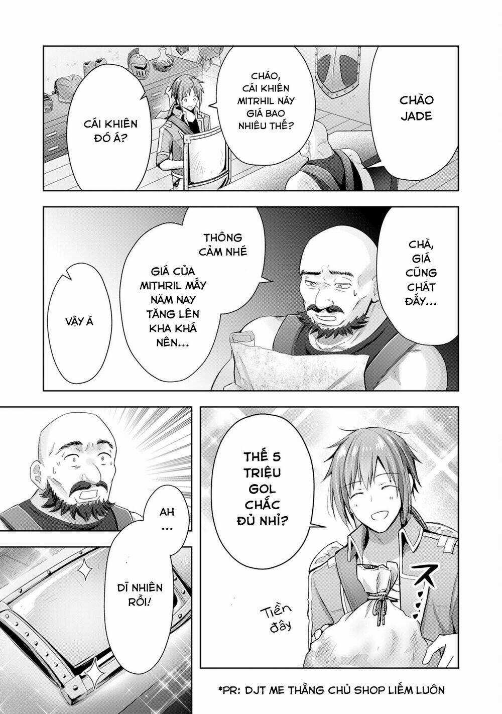 Vì Muốn Tỏ Tình Với Cô Lễ Tân Nên Tôi Thường Xuyên Lui Tới Guild Rồi Dần Trở Thành Dũng Giả Chapter 10 trang 18