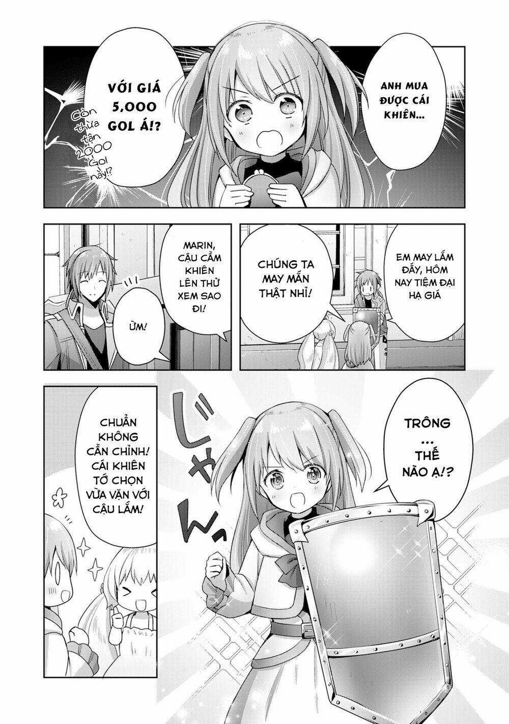 Vì Muốn Tỏ Tình Với Cô Lễ Tân Nên Tôi Thường Xuyên Lui Tới Guild Rồi Dần Trở Thành Dũng Giả Chapter 10 trang 19