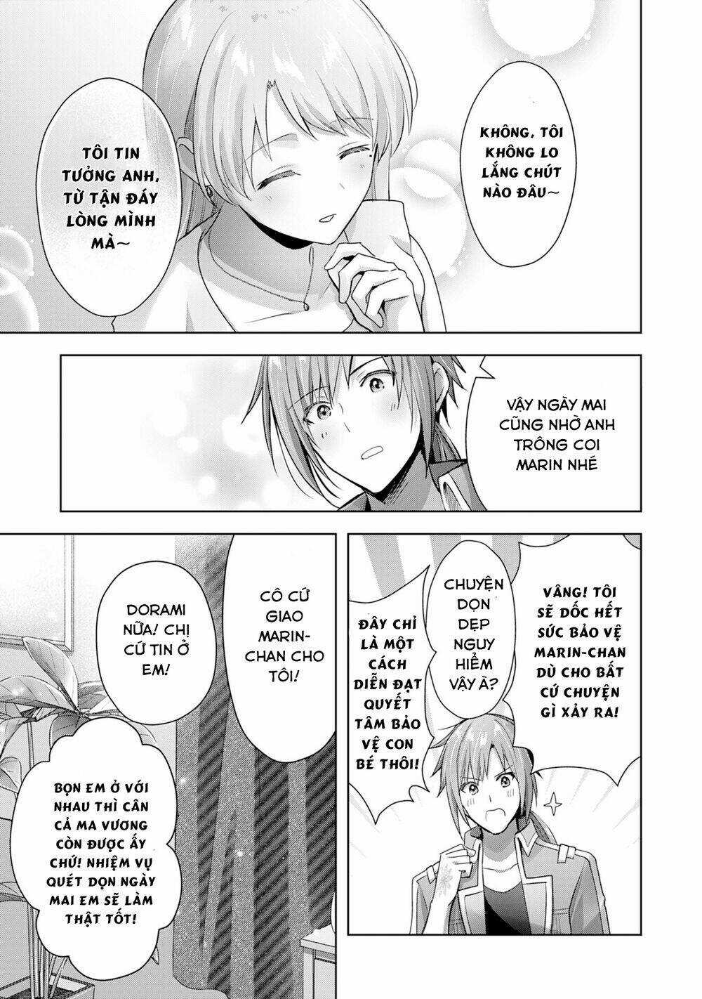 Vì Muốn Tỏ Tình Với Cô Lễ Tân Nên Tôi Thường Xuyên Lui Tới Guild Rồi Dần Trở Thành Dũng Giả Chapter 10 trang 24