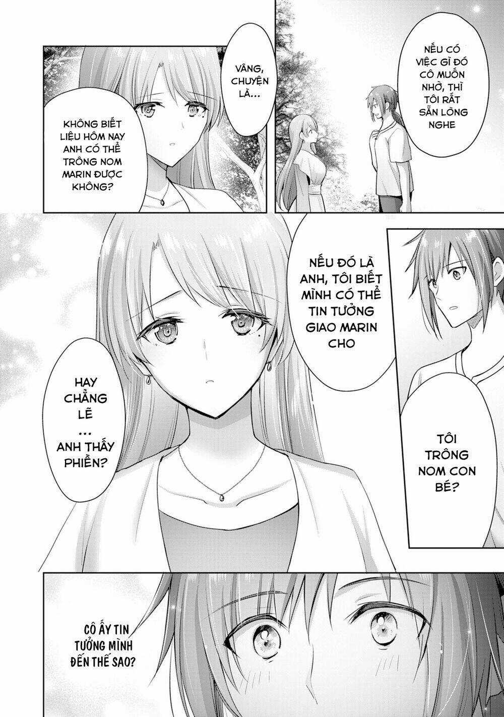 Vì Muốn Tỏ Tình Với Cô Lễ Tân Nên Tôi Thường Xuyên Lui Tới Guild Rồi Dần Trở Thành Dũng Giả Chapter 10 trang 3