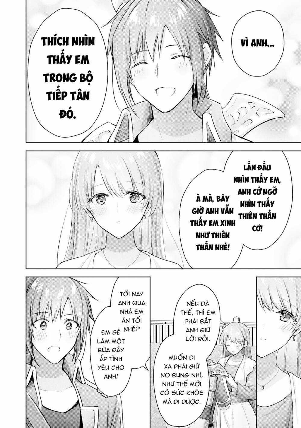 Vì Muốn Tỏ Tình Với Cô Lễ Tân Nên Tôi Thường Xuyên Lui Tới Guild Rồi Dần Trở Thành Dũng Giả Chapter 15 trang 31