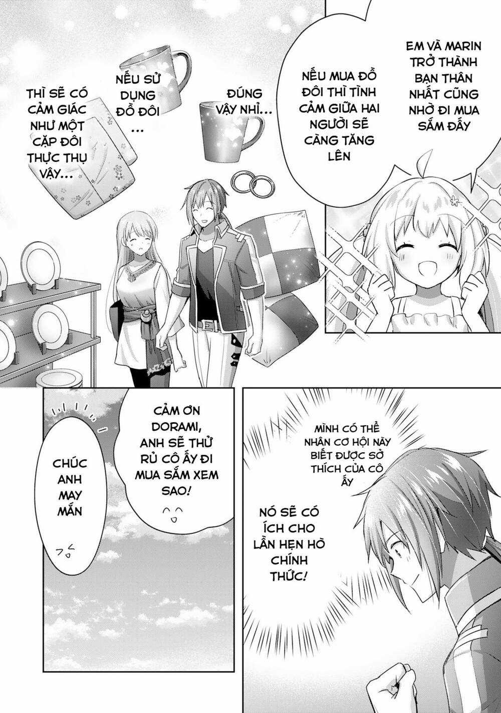 Vì Muốn Tỏ Tình Với Cô Lễ Tân Nên Tôi Thường Xuyên Lui Tới Guild Rồi Dần Trở Thành Dũng Giả Chapter 16 trang 4