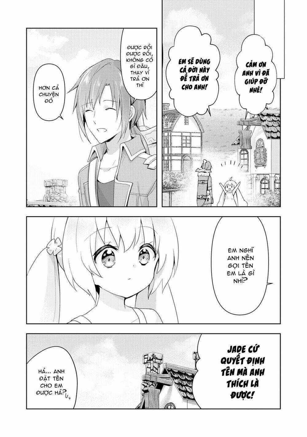 Vì Muốn Tỏ Tình Với Cô Lễ Tân Nên Tôi Thường Xuyên Lui Tới Guild Rồi Dần Trở Thành Dũng Giả Chapter 2 trang 22