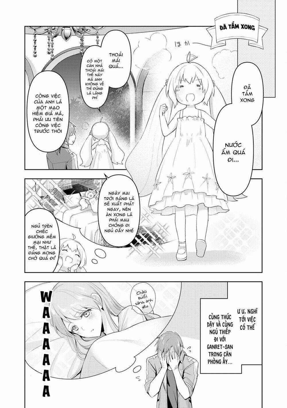 Vì Muốn Tỏ Tình Với Cô Lễ Tân Nên Tôi Thường Xuyên Lui Tới Guild Rồi Dần Trở Thành Dũng Giả Chapter 3 trang 11