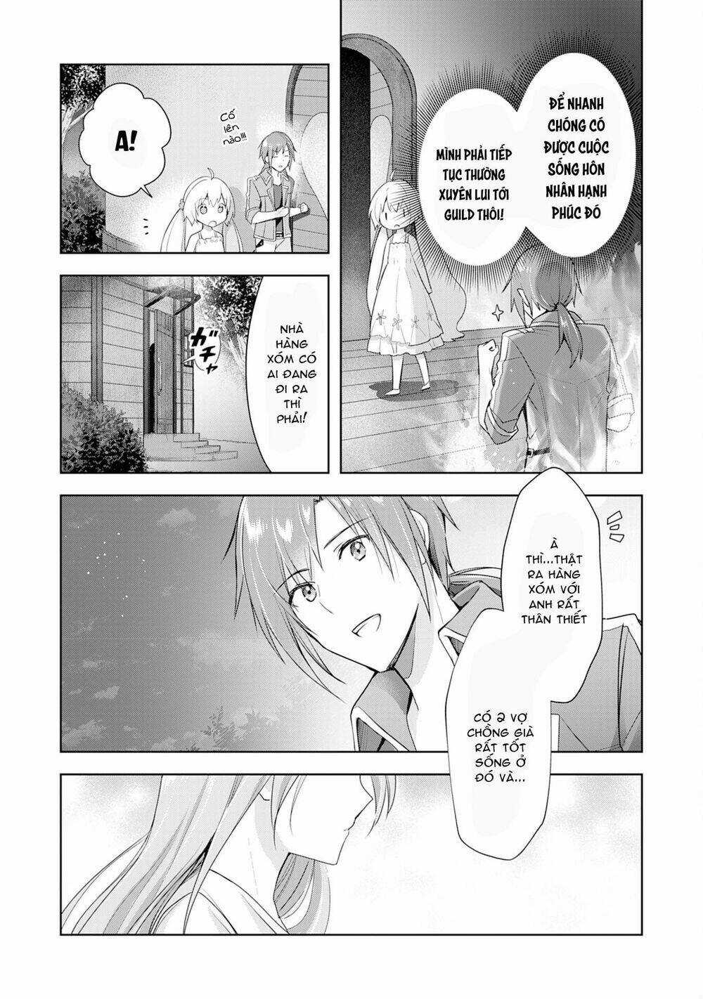 Vì Muốn Tỏ Tình Với Cô Lễ Tân Nên Tôi Thường Xuyên Lui Tới Guild Rồi Dần Trở Thành Dũng Giả Chapter 3 trang 12