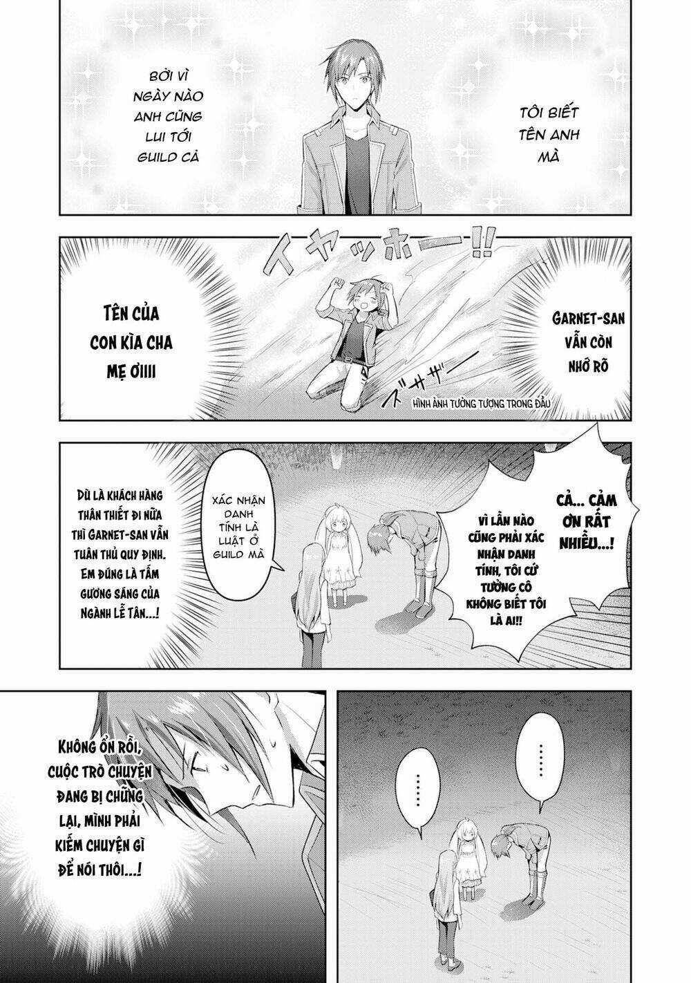 Vì Muốn Tỏ Tình Với Cô Lễ Tân Nên Tôi Thường Xuyên Lui Tới Guild Rồi Dần Trở Thành Dũng Giả Chapter 3 trang 19