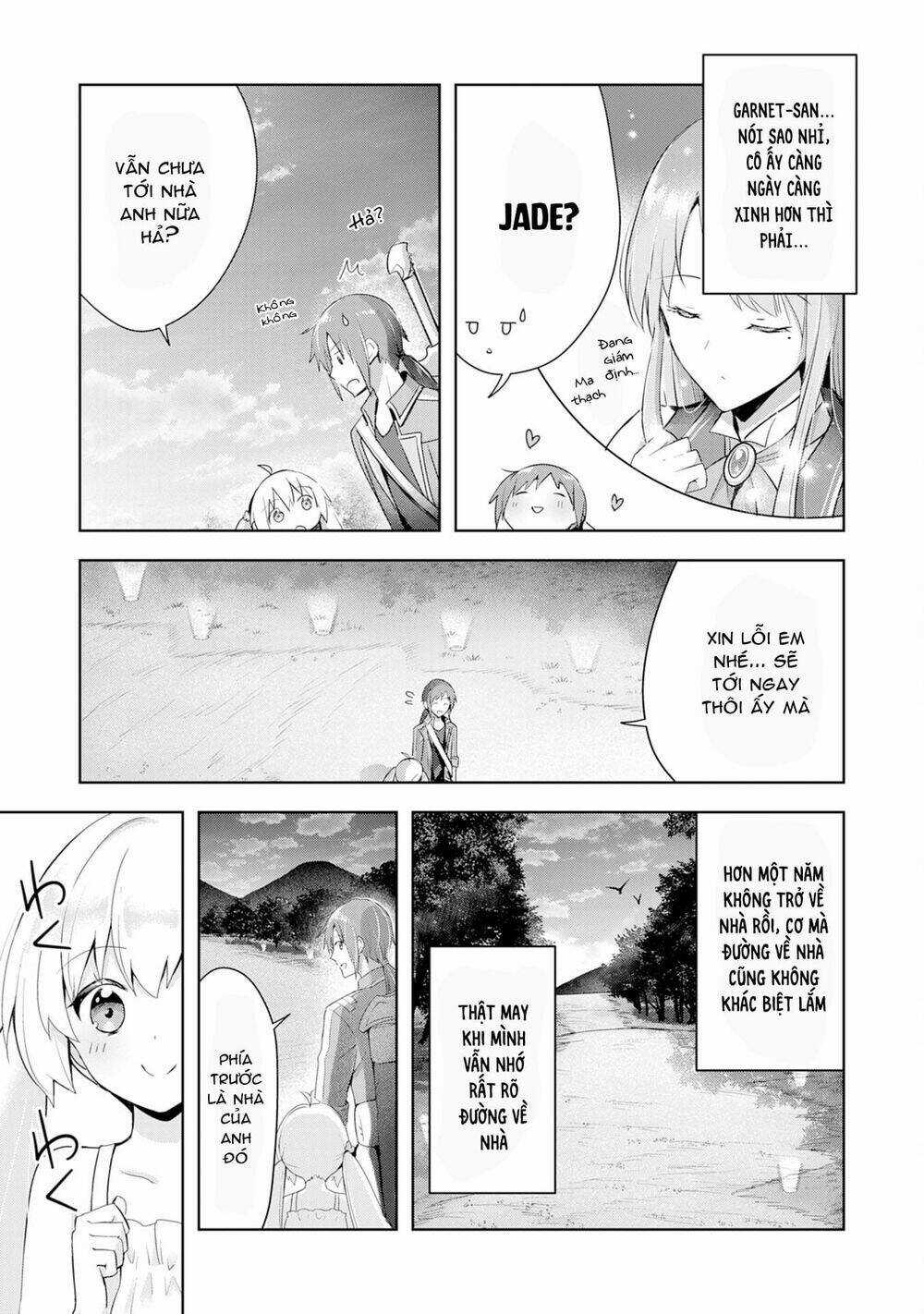 Vì Muốn Tỏ Tình Với Cô Lễ Tân Nên Tôi Thường Xuyên Lui Tới Guild Rồi Dần Trở Thành Dũng Giả Chapter 3 trang 4