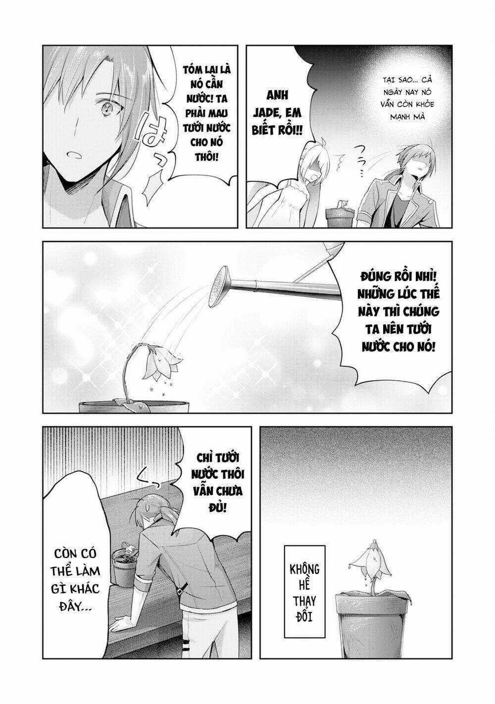 Vì Muốn Tỏ Tình Với Cô Lễ Tân Nên Tôi Thường Xuyên Lui Tới Guild Rồi Dần Trở Thành Dũng Giả Chapter 4 trang 11