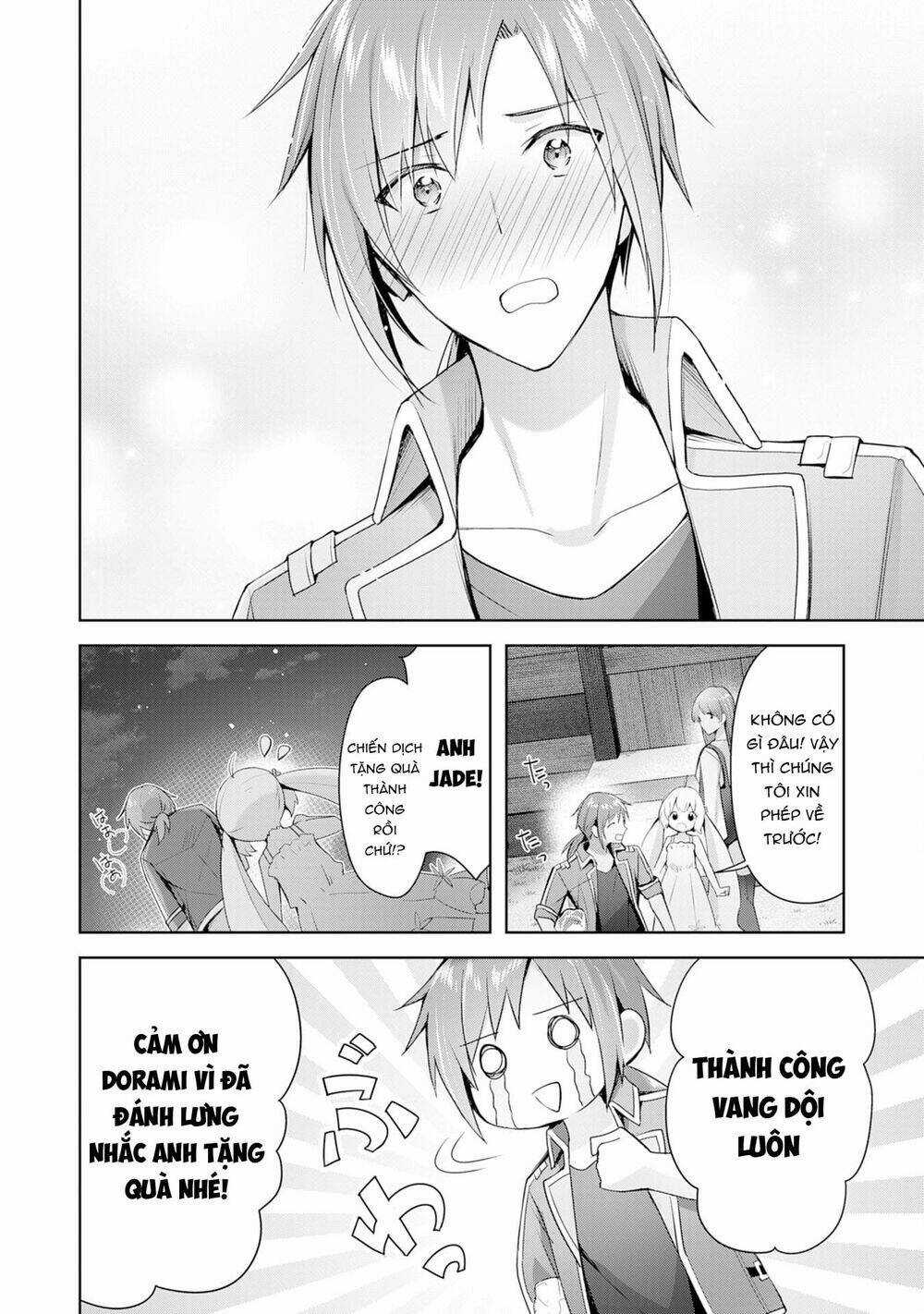 Vì Muốn Tỏ Tình Với Cô Lễ Tân Nên Tôi Thường Xuyên Lui Tới Guild Rồi Dần Trở Thành Dũng Giả Chapter 4 trang 25