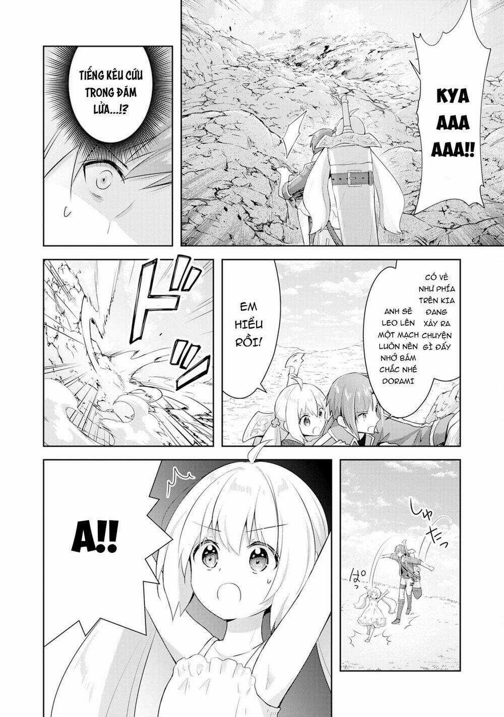 Vì Muốn Tỏ Tình Với Cô Lễ Tân Nên Tôi Thường Xuyên Lui Tới Guild Rồi Dần Trở Thành Dũng Giả Chapter 4 trang 3