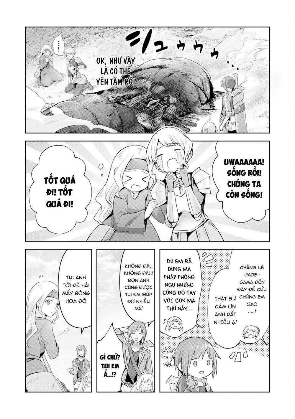 Vì Muốn Tỏ Tình Với Cô Lễ Tân Nên Tôi Thường Xuyên Lui Tới Guild Rồi Dần Trở Thành Dũng Giả Chapter 4 trang 6