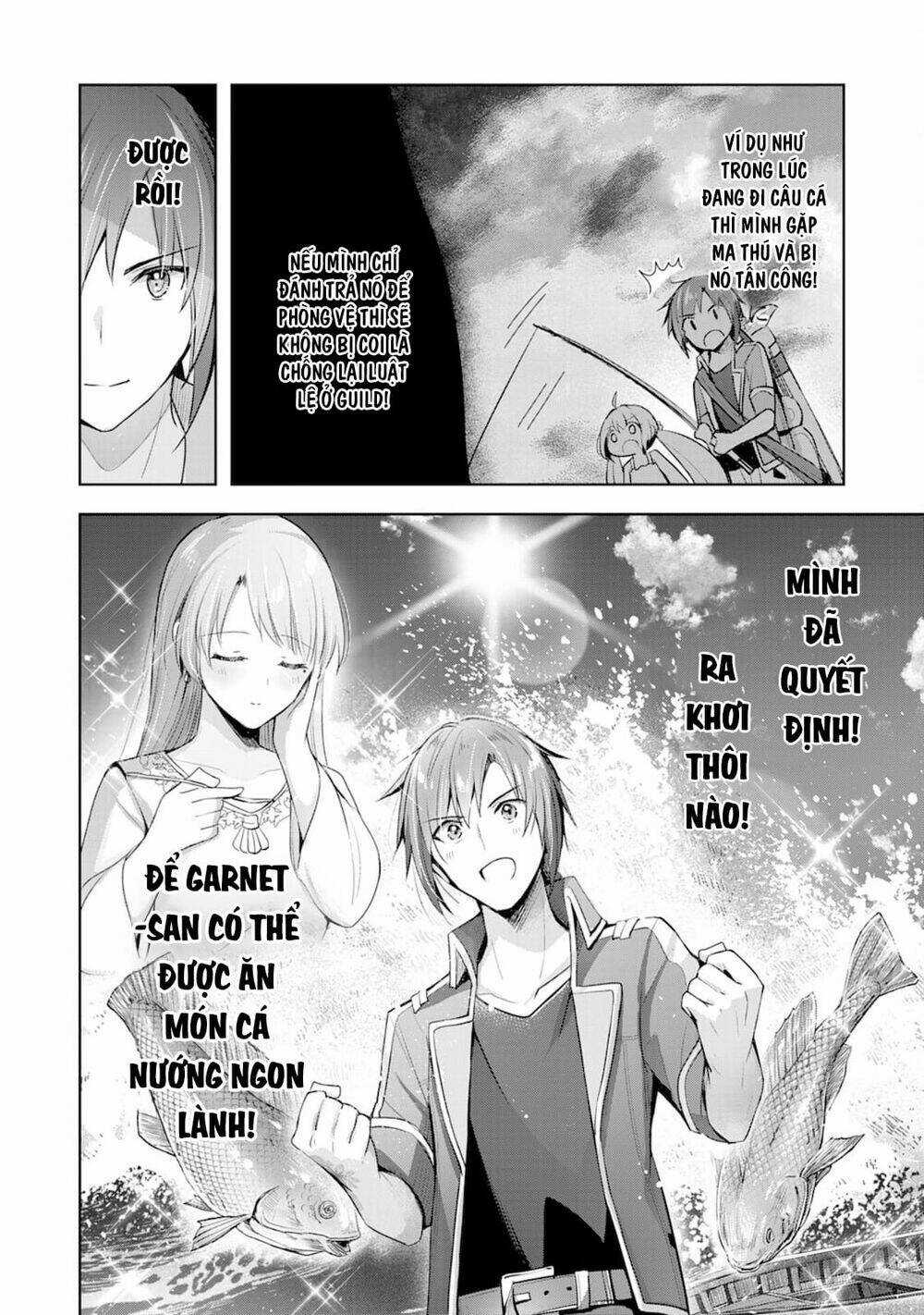 Vì Muốn Tỏ Tình Với Cô Lễ Tân Nên Tôi Thường Xuyên Lui Tới Guild Rồi Dần Trở Thành Dũng Giả Chapter 5 trang 21