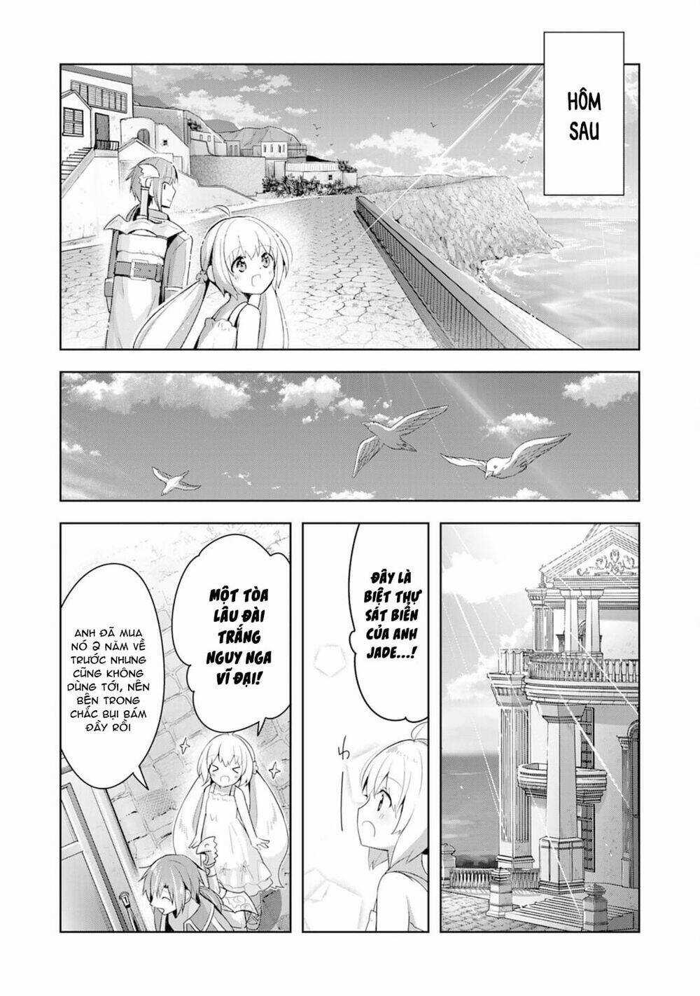 Vì Muốn Tỏ Tình Với Cô Lễ Tân Nên Tôi Thường Xuyên Lui Tới Guild Rồi Dần Trở Thành Dũng Giả Chapter 5 trang 22