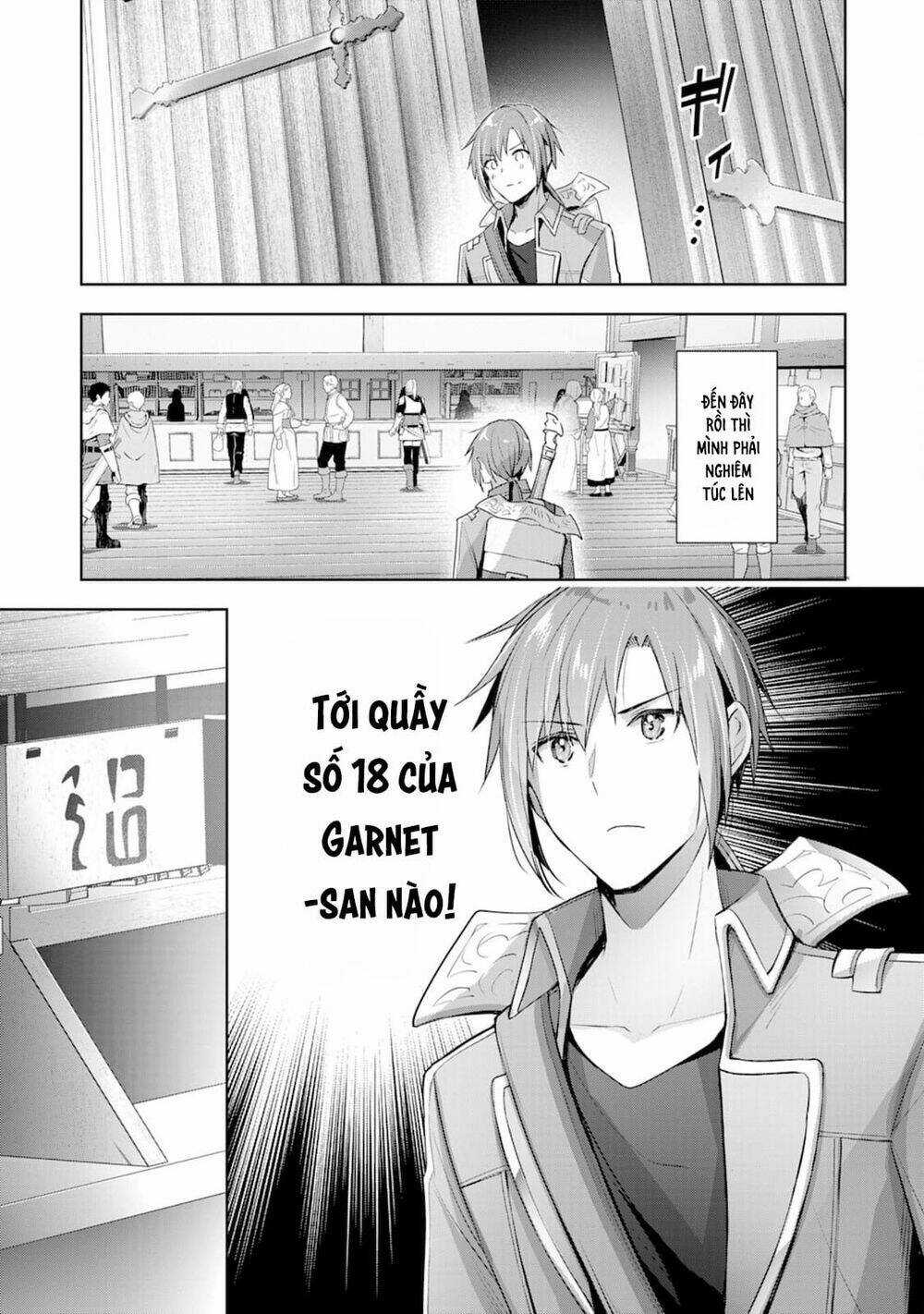 Vì Muốn Tỏ Tình Với Cô Lễ Tân Nên Tôi Thường Xuyên Lui Tới Guild Rồi Dần Trở Thành Dũng Giả Chapter 5 trang 4