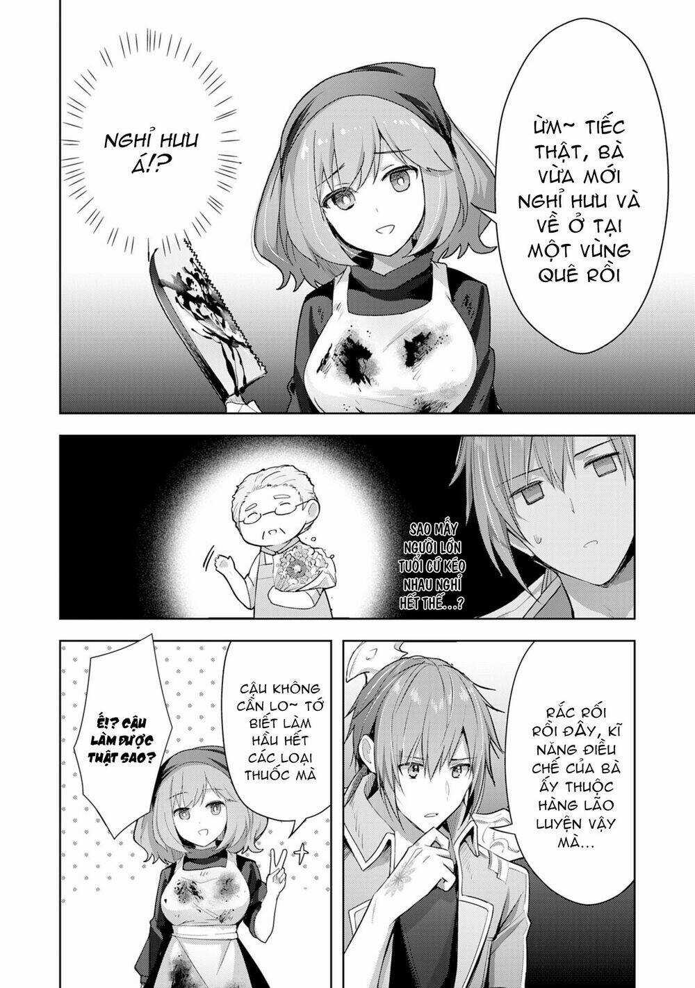 Vì Muốn Tỏ Tình Với Cô Lễ Tân Nên Tôi Thường Xuyên Lui Tới Guild Rồi Dần Trở Thành Dũng Giả Chapter 7.2 trang 3