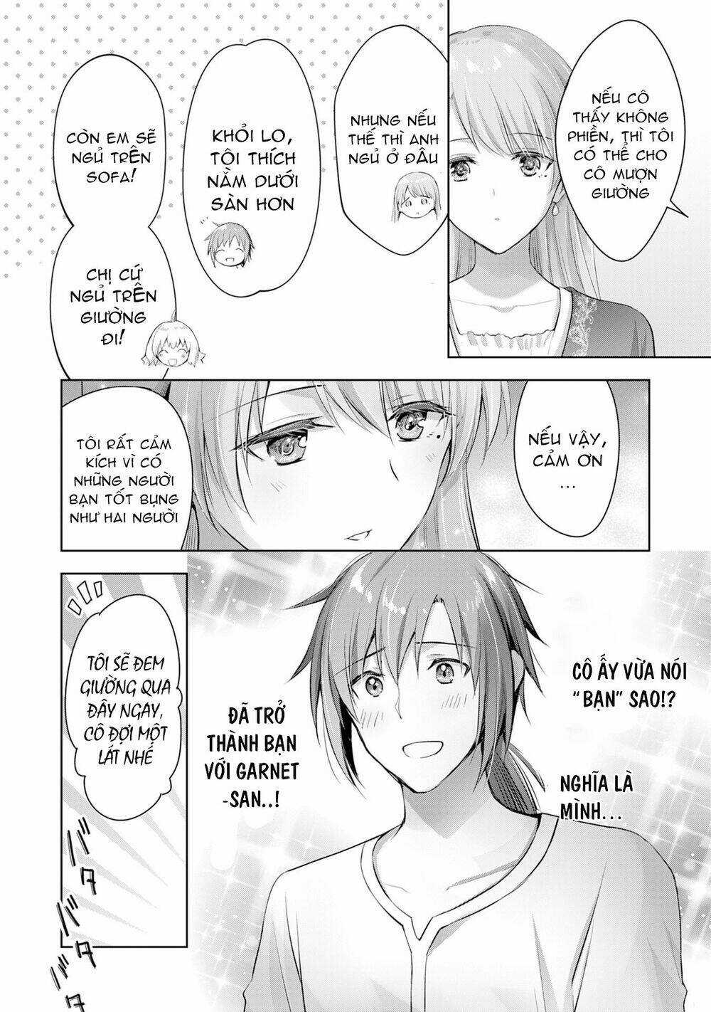 Vì Muốn Tỏ Tình Với Cô Lễ Tân Nên Tôi Thường Xuyên Lui Tới Guild Rồi Dần Trở Thành Dũng Giả Chapter 8 trang 22