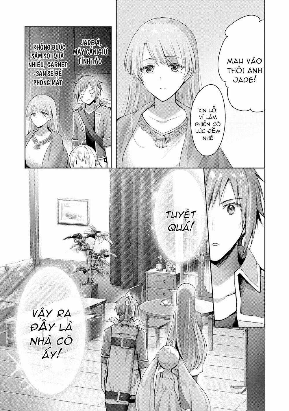 Vì Muốn Tỏ Tình Với Cô Lễ Tân Nên Tôi Thường Xuyên Lui Tới Guild Rồi Dần Trở Thành Dũng Giả Chapter 8 trang 4