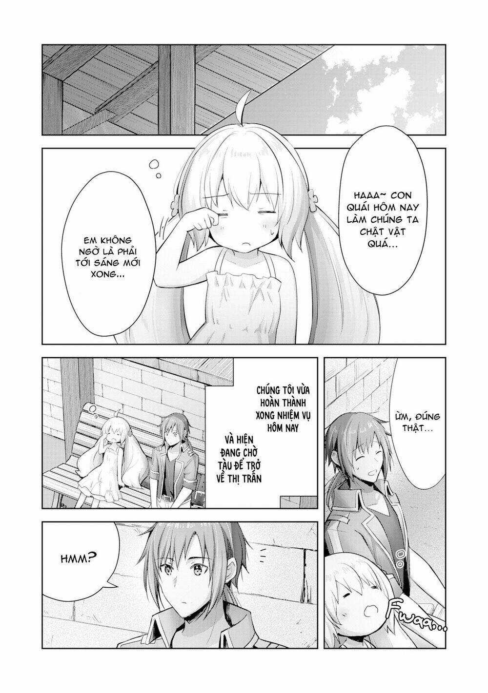 Vì Muốn Tỏ Tình Với Cô Lễ Tân Nên Tôi Thường Xuyên Lui Tới Guild Rồi Dần Trở Thành Dũng Giả Chapter 9 trang 3