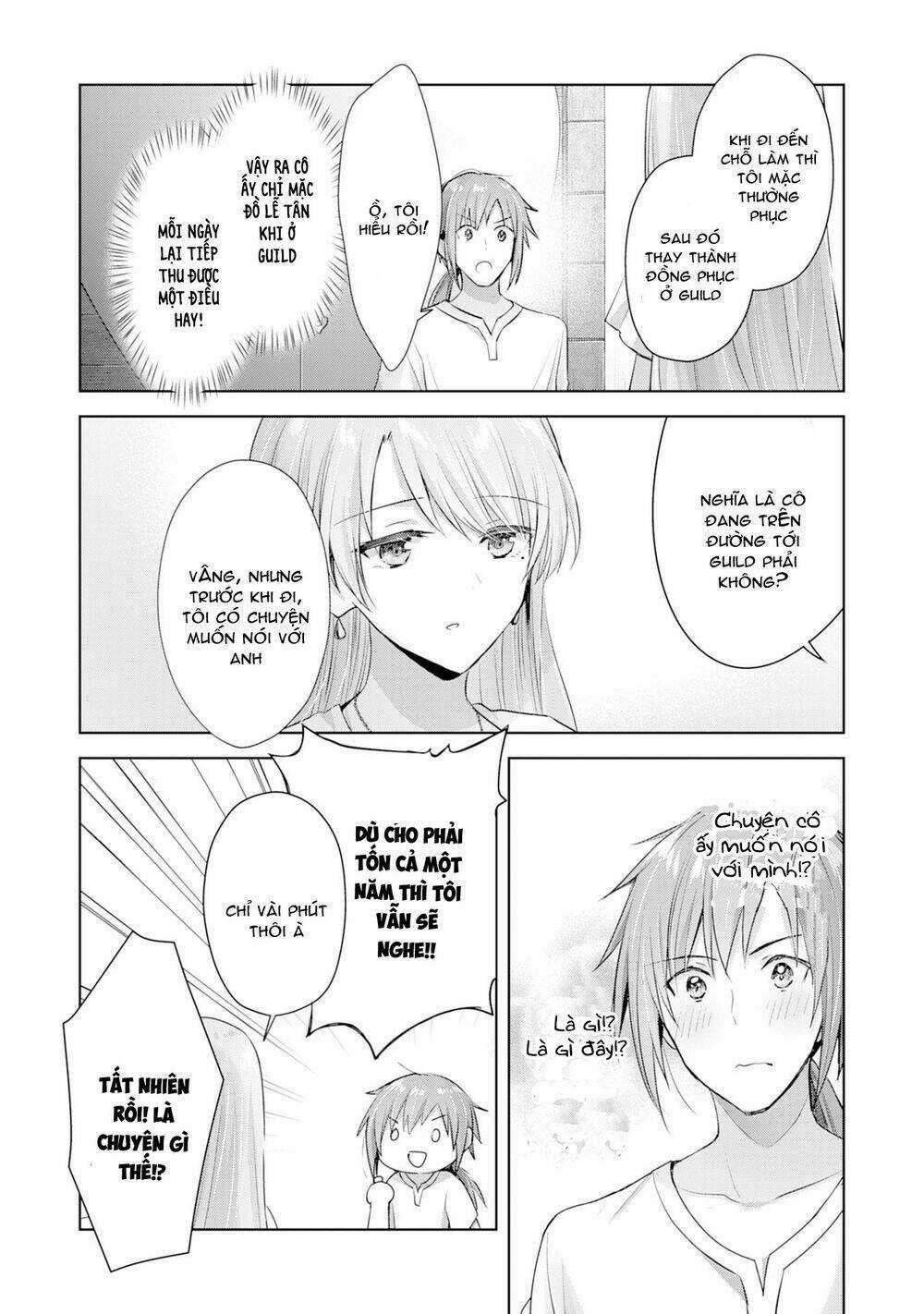 Vì Muốn Tỏ Tình Với Cô Lễ Tân Nên Tôi Thường Xuyên Lui Tới Guild Rồi Dần Trở Thành Dũng Giả Chapter 9 trang 30