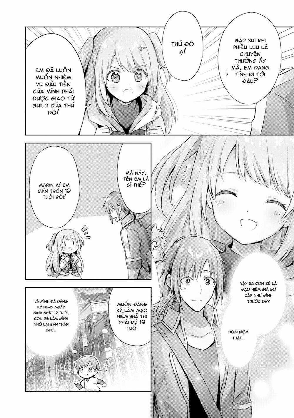 Vì Muốn Tỏ Tình Với Cô Lễ Tân Nên Tôi Thường Xuyên Lui Tới Guild Rồi Dần Trở Thành Dũng Giả Chapter 9 trang 7