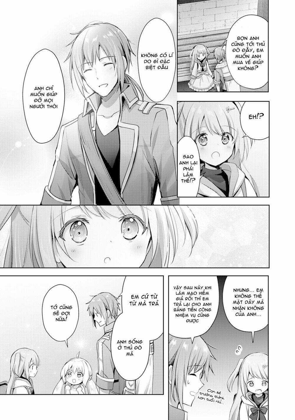 Vì Muốn Tỏ Tình Với Cô Lễ Tân Nên Tôi Thường Xuyên Lui Tới Guild Rồi Dần Trở Thành Dũng Giả Chapter 9 trang 8