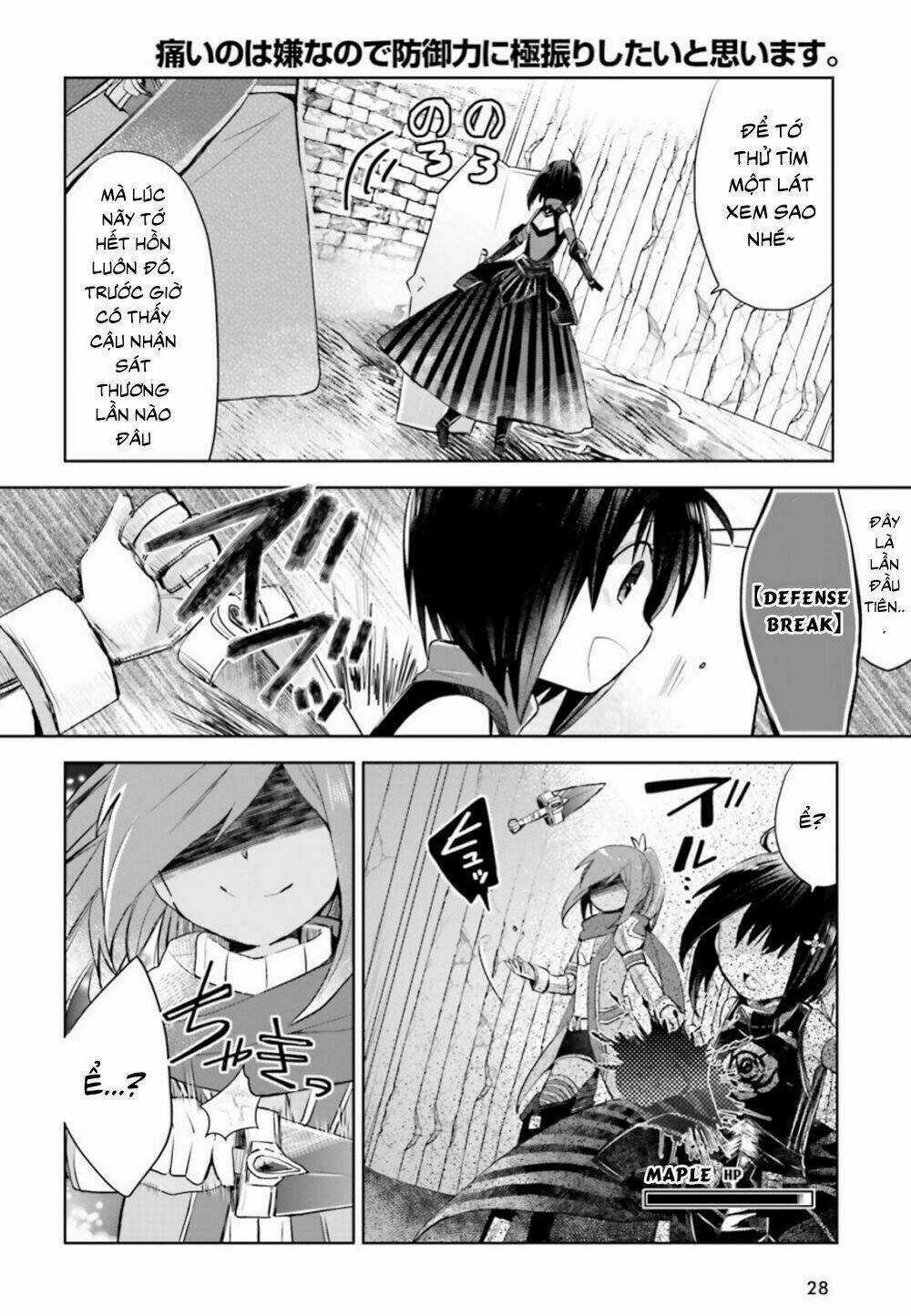 Vì Sợ Đau Nên Em Tăng Max Vit Chapter 13 trang 21