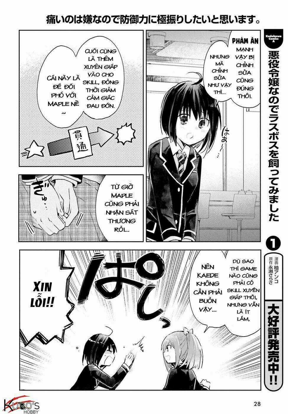 Vì Sợ Đau Nên Em Tăng Max Vit Chapter 7 trang 22