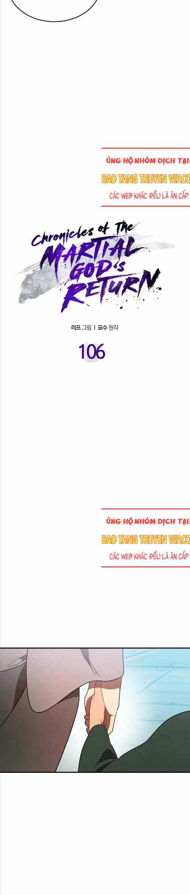 Vị Thần Trở Lại Chapter 106 trang 2