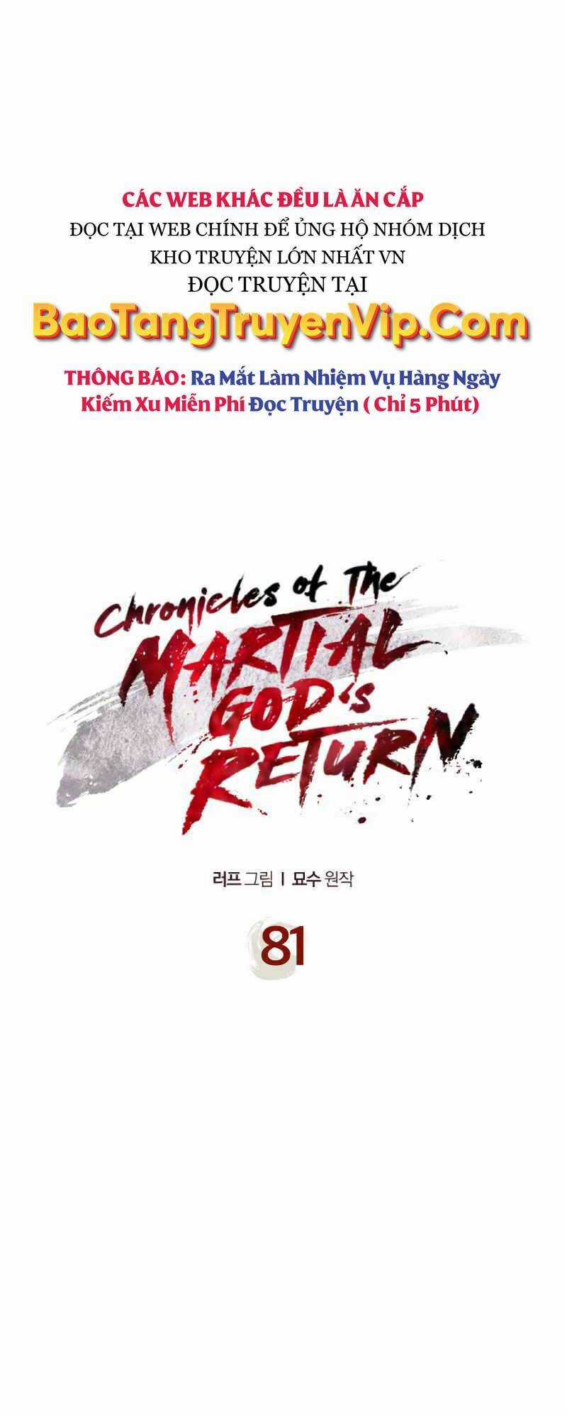 Vị Thần Trở Lại Chapter 81 trang 6