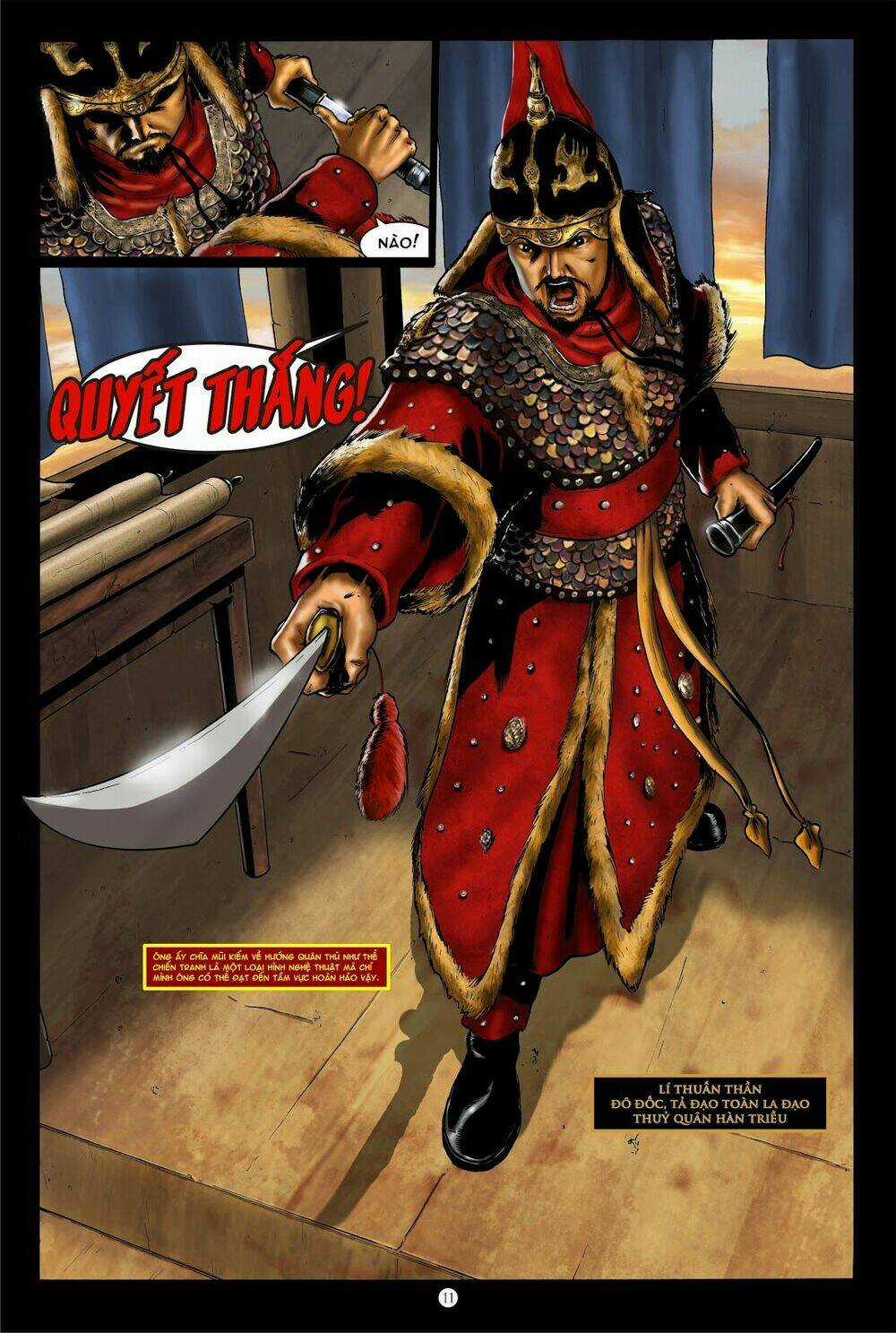 Vĩ Thuấn Thuần: Chiến Binh và Hộ Thế Giả | Yi Soon Shin: Warrior and Defender Chapter 1 trang 17