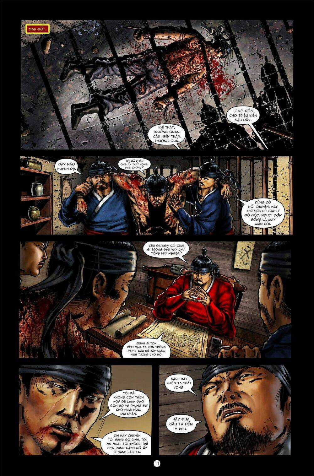 Vĩ Thuấn Thuần: Chiến Binh và Hộ Thế Giả | Yi Soon Shin: Warrior and Defender Chapter 4 trang 17