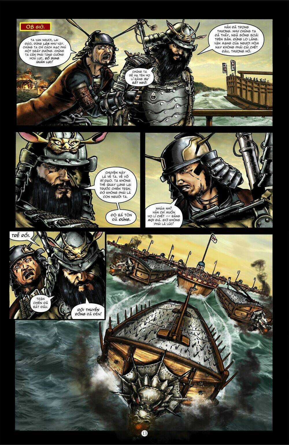 Vĩ Thuấn Thuần: Chiến Binh và Hộ Thế Giả | Yi Soon Shin: Warrior and Defender Chapter 4 trang 19