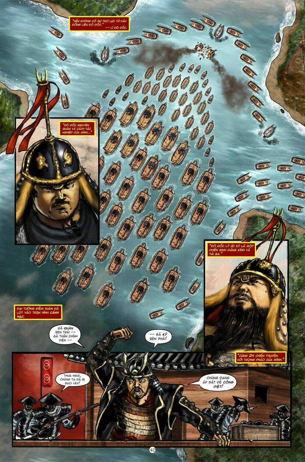 Vĩ Thuấn Thuần: Chiến Binh và Hộ Thế Giả | Yi Soon Shin: Warrior and Defender Chapter 4 trang 44