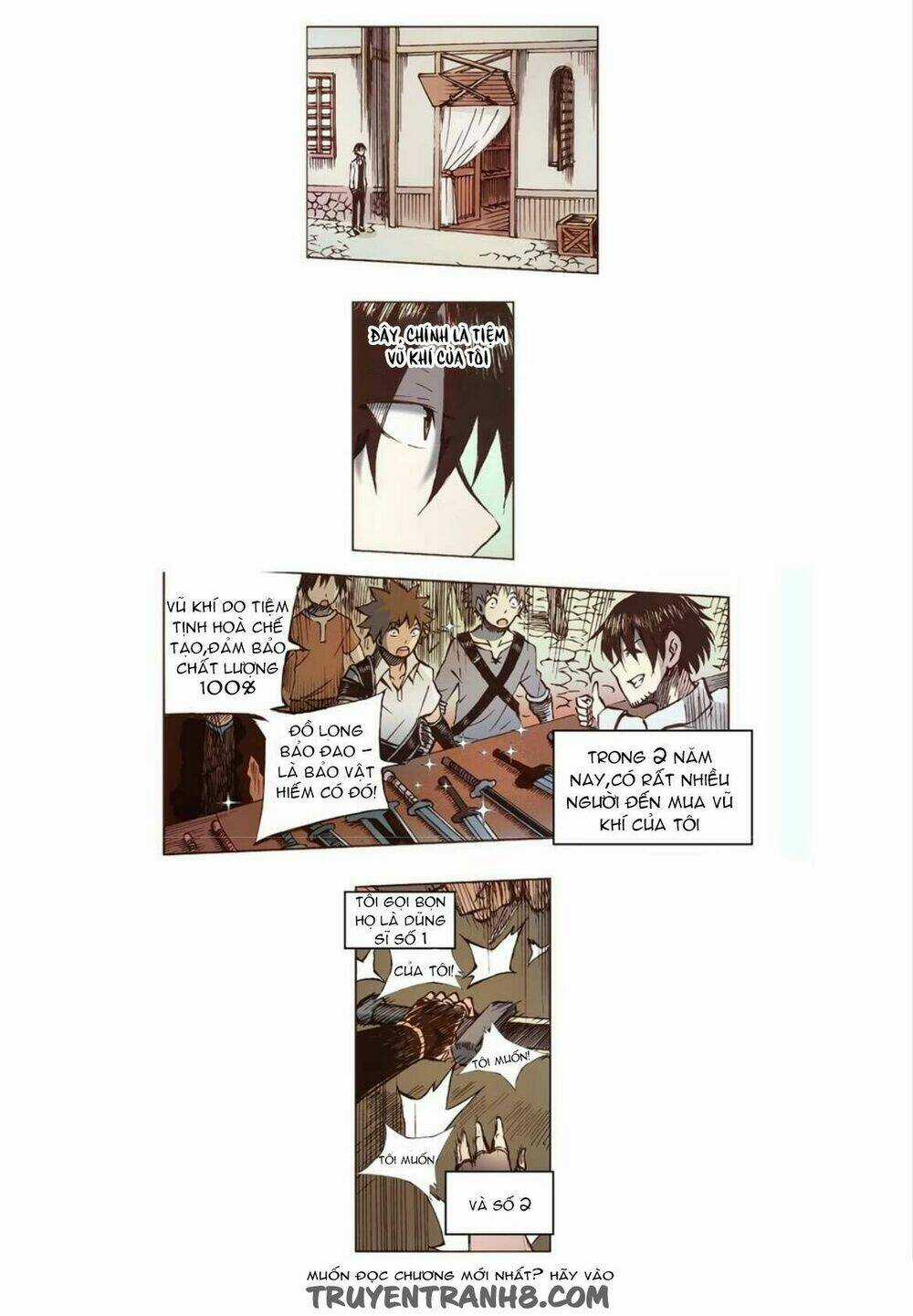 Vì Tôi Là Ông Chú Mở Tiệm Bán Vũ Khí Chapter 1 trang 12