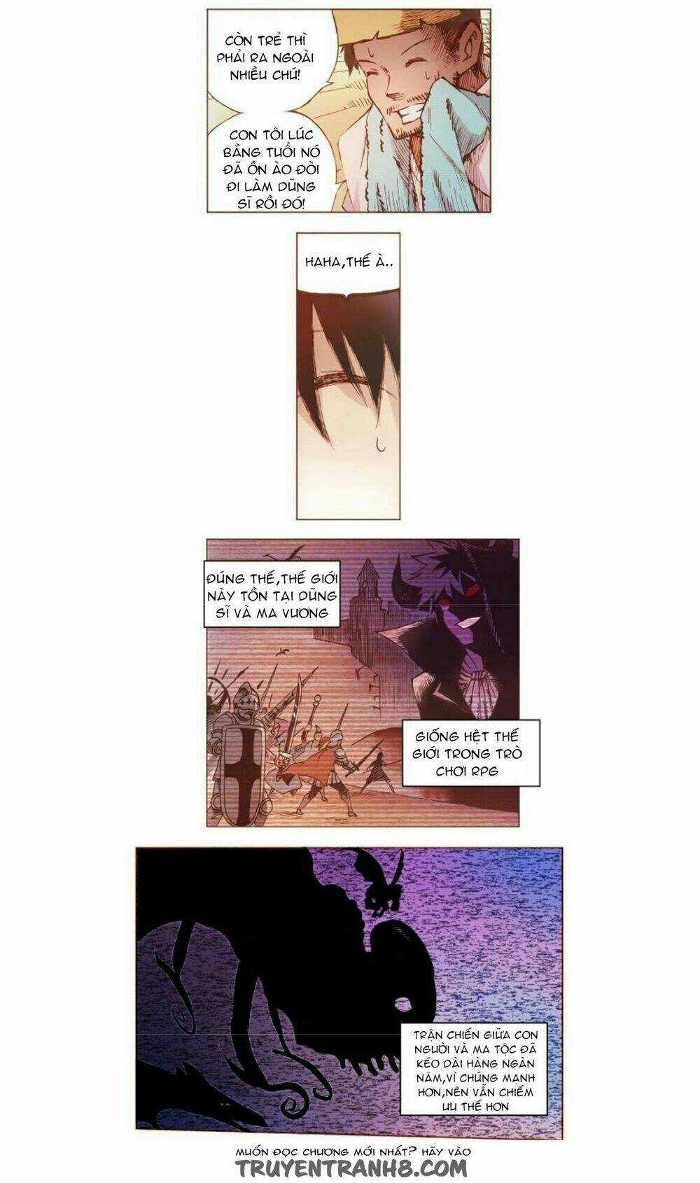 Vì Tôi Là Ông Chú Mở Tiệm Bán Vũ Khí Chapter 1 trang 9