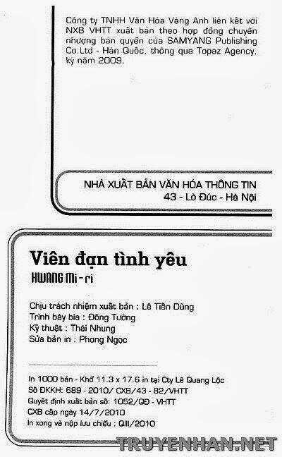 Viên Đạn Tình Yêu Chapter 2 trang 3
