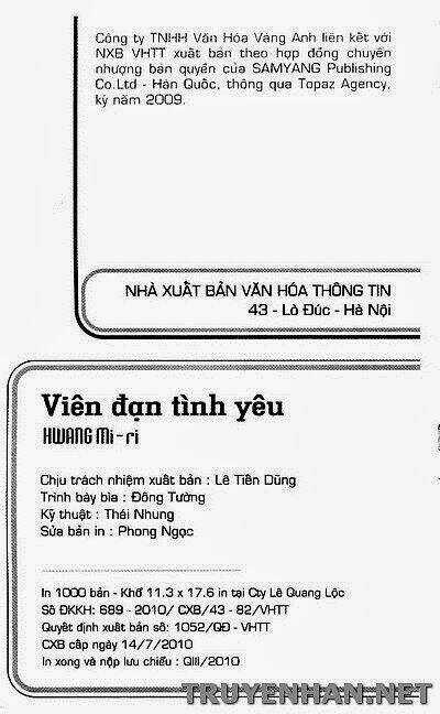 Viên Đạn Tình Yêu Chapter 5 trang 3