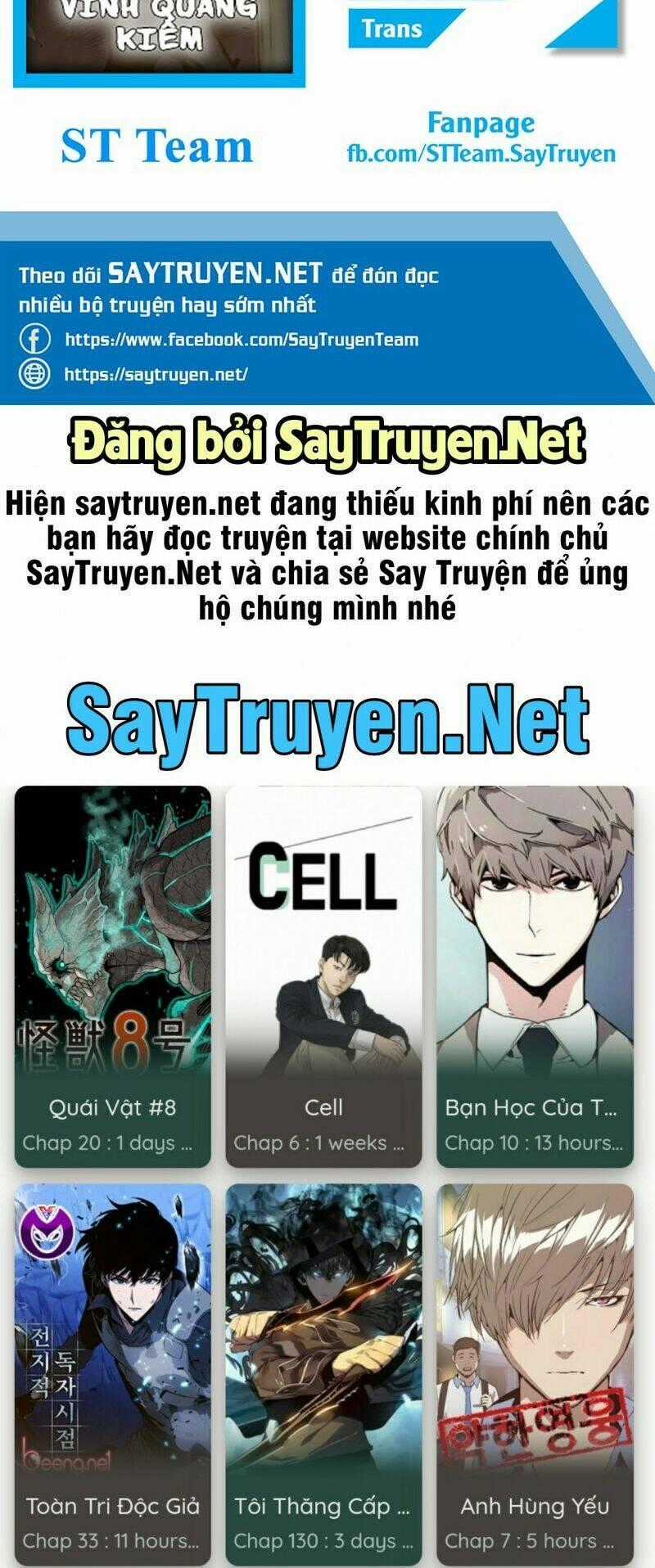 Vinh Quang Kiếm Chapter 0 trang 26