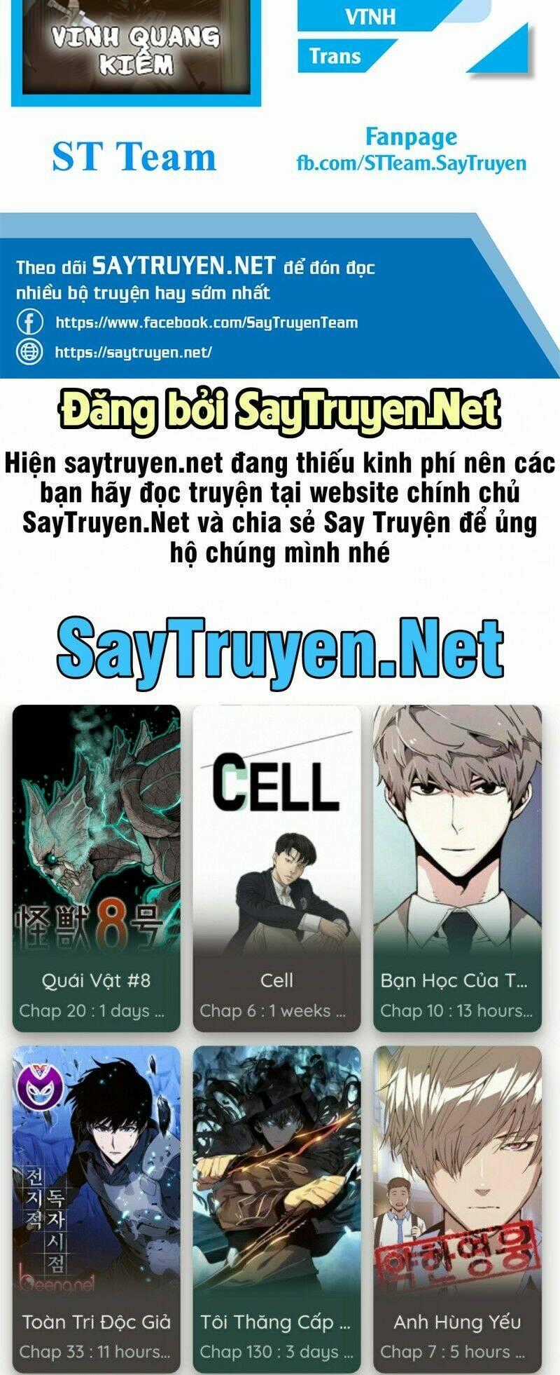 Vinh Quang Kiếm Chapter 13 trang 40