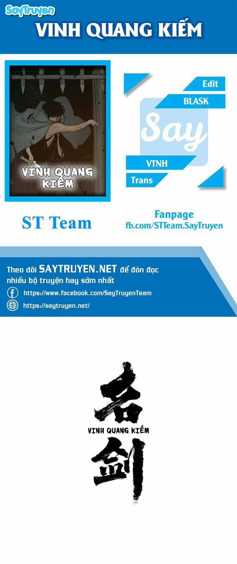 Vinh Quang Kiếm Chapter 27 trang 0