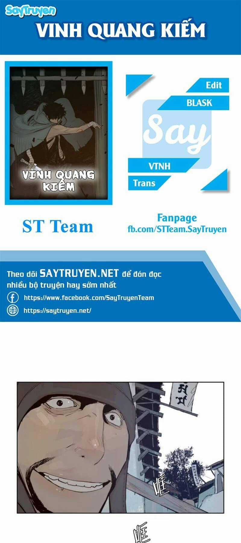 Vinh Quang Kiếm Chapter 29 trang 0