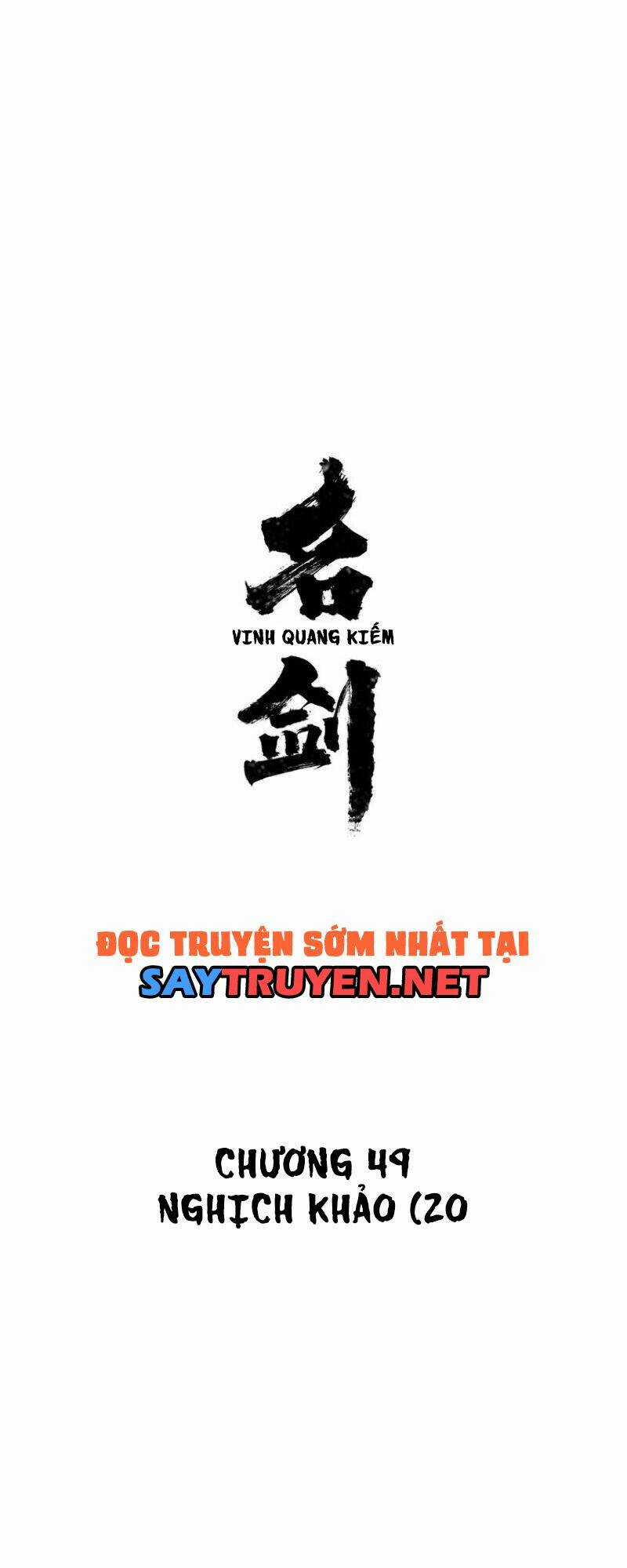 Vinh Quang Kiếm Chapter 49 trang 8