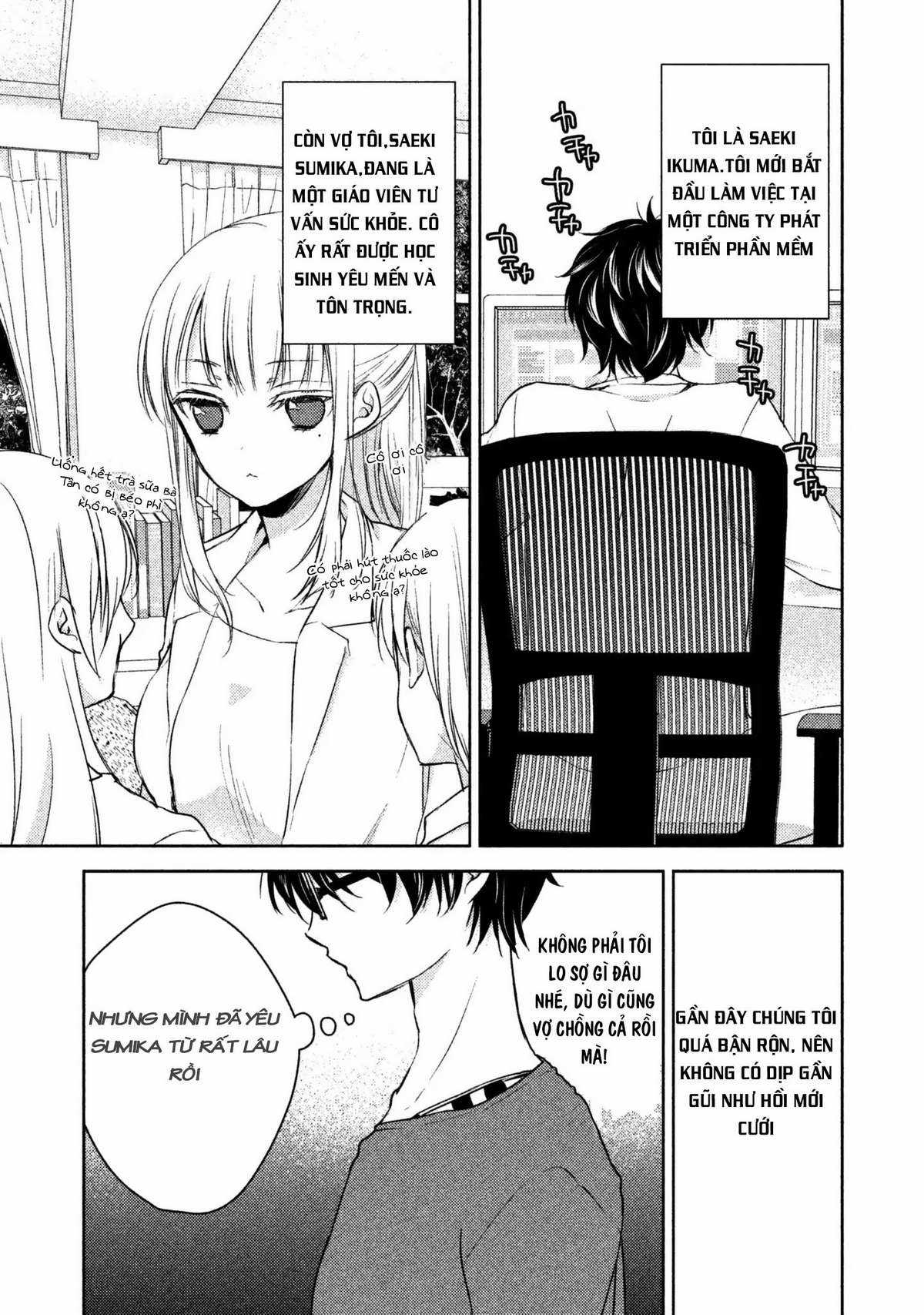 Vợ chồng mới cưới còn zin Chapter 1 trang 8