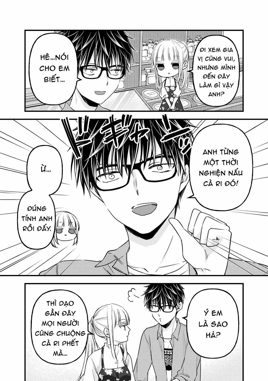 Vợ chồng mới cưới còn zin Chapter 97 trang 8