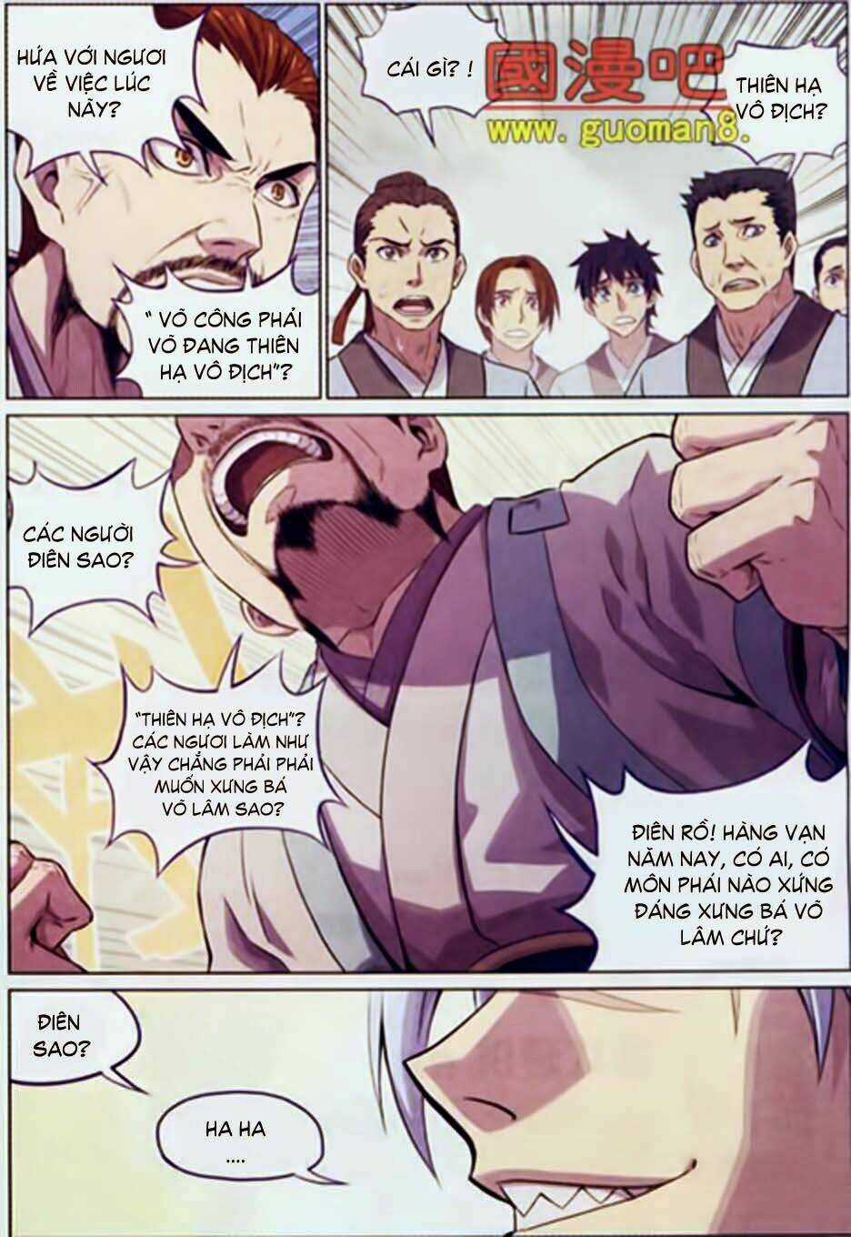 Võ Đạo Cuồng Chi Thi Chapter 7 trang 3