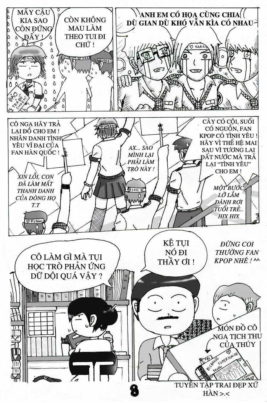 Vô Đối Học Sinh Chapter 3 trang 8