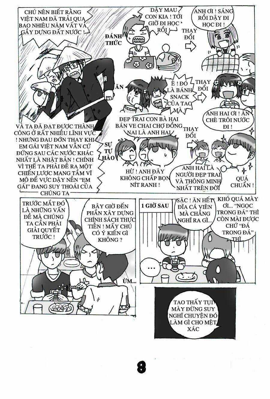 Vô Đối Học Sinh Chapter 7 trang 8