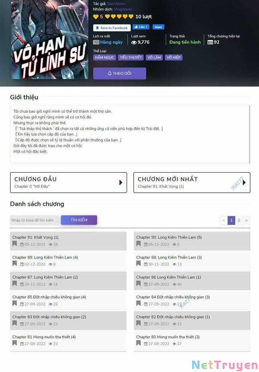 Vô Hạn Tử Linh Sư Chapter 14 trang 174