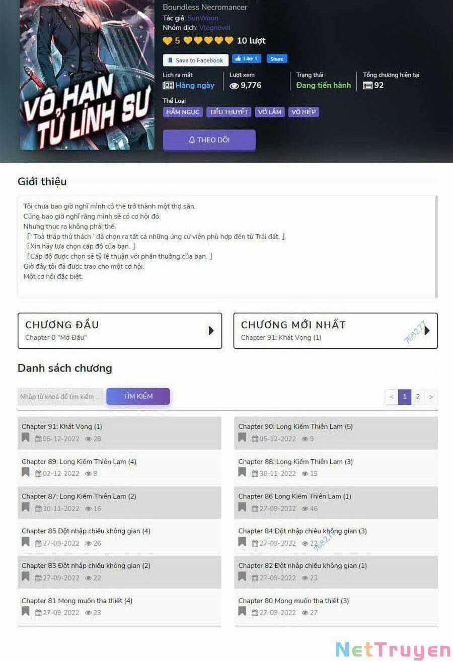 Vô Hạn Tử Linh Sư Chapter 20 trang 176