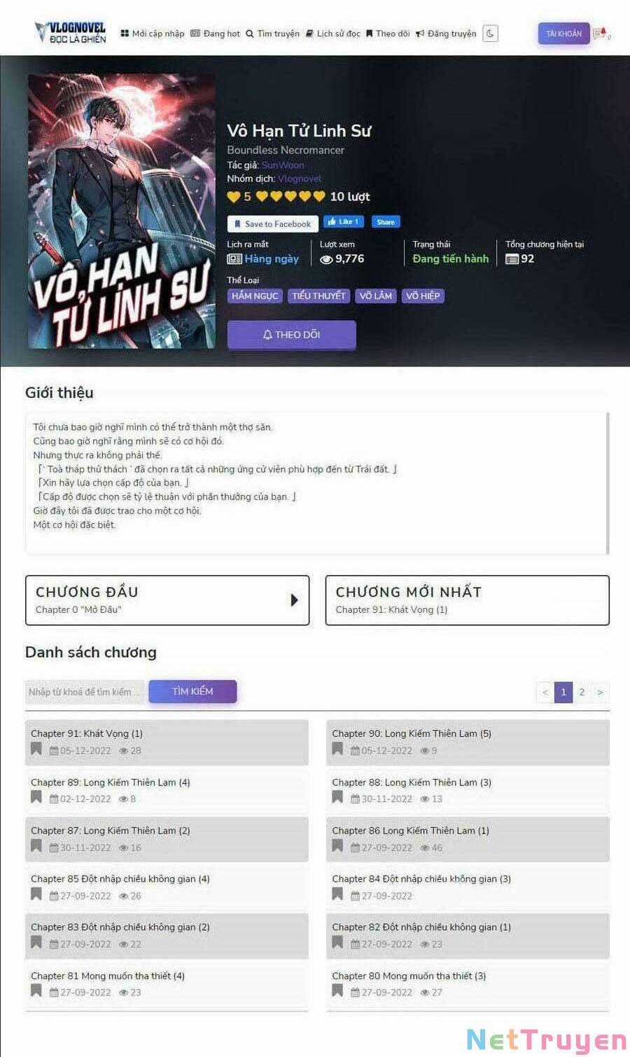 Vô Hạn Tử Linh Sư Chapter 22 trang 120